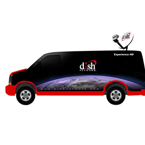 V&S 002 ~ REDESIGN THE DISH NETWORK INSTALLATION FLEET Design by designedbyjeriz▲