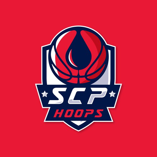 Basketball Logo for Team 'SCD Hoops' - Your Winning Logo Featured on Major Sports Network Design by reiffal®