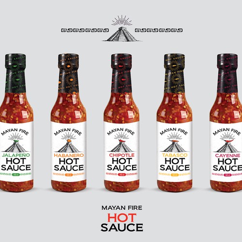 Design di Mayan Fire Hot Sauce di Rimposhe