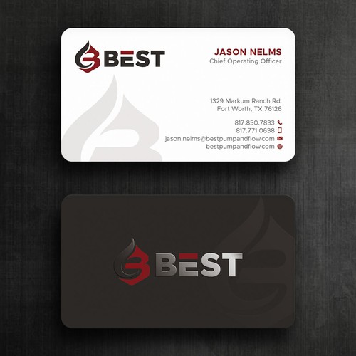 Make boring b-card badazz! Design by Felix SH