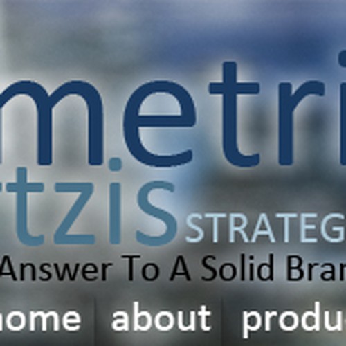 Personal Branded Blog Header