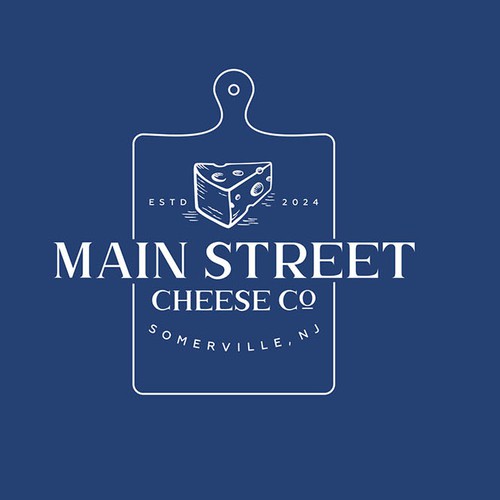 Design a logo for a vintage and hipster cheese and charcuterie shop Design by torodes77