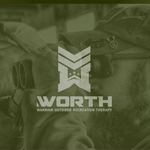 コンペ「Warrior Outdoor Recreation Therapy - WORTH Logo Design Contest」のデザイン by doko724さん 