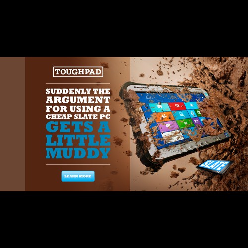 Create eye catching banner ads for the latest rugged tablet pcs! Design by LocLe