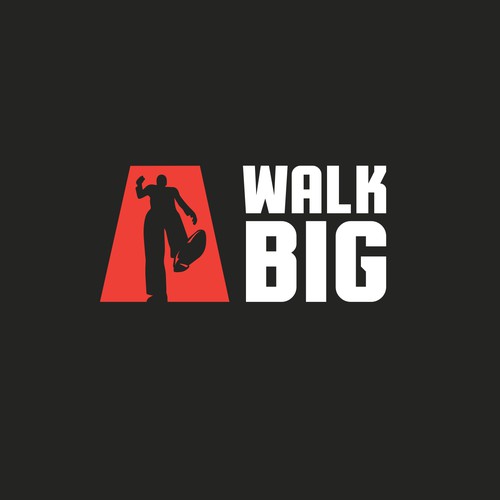 Create a logo for Walk Big, an online media company Design by bisbidesign