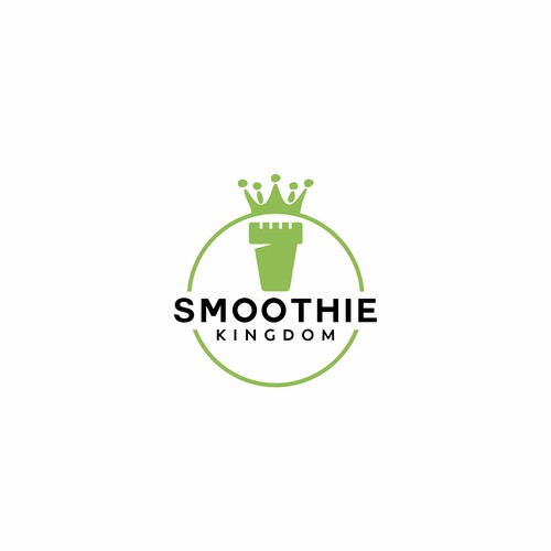 Logo for New Restaurant: Smoothie Kingdom Diseño de Studio.Shahbaz™