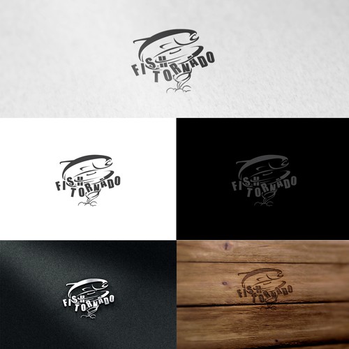 Create a sports fishing lure brand logo, "fish tornado" | Logo design  contest | 99designs