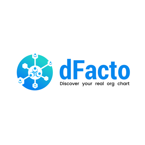 Create logo/website for badass de facto org chart startup! Design by rzaltf