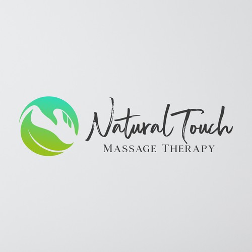 New massage therapy business Design by Grey Crow Designs