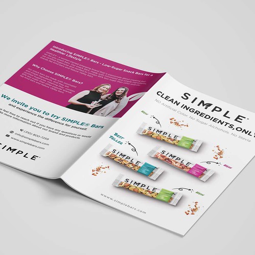 SIMPLE - Sell sheet Design by Alphabet ♥