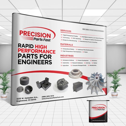 Designs | Banner Design for Industrial Trade Show | Signage contest