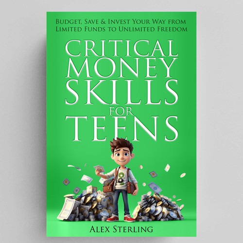 Design an eye-catching and powerful book cover to appeal to teens and young adults Design by logoziner