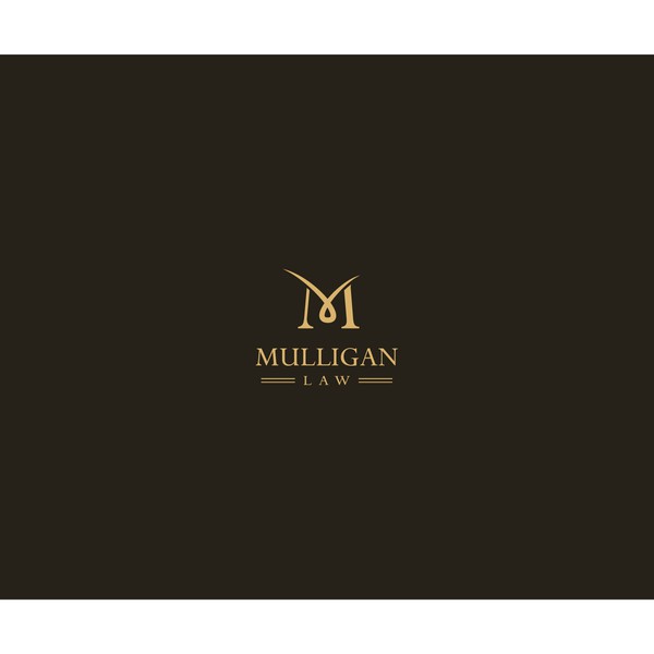 Concept élégant avec les lettres M et L