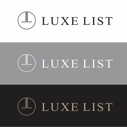 The Luxe List needs a new luxury logo!!! Design by ceda68