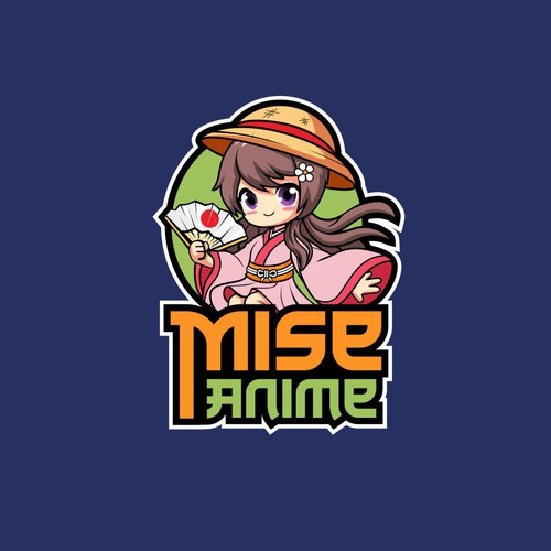 Design Anime Shop Logo for new anime community site por Monkey_Zen