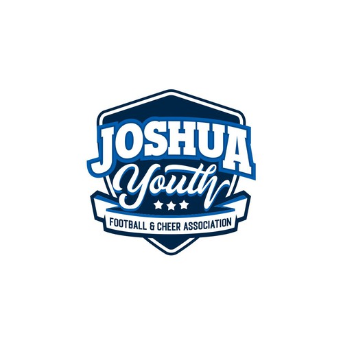 Joshua Youth Football & Cheer Logo Design by Y A N A