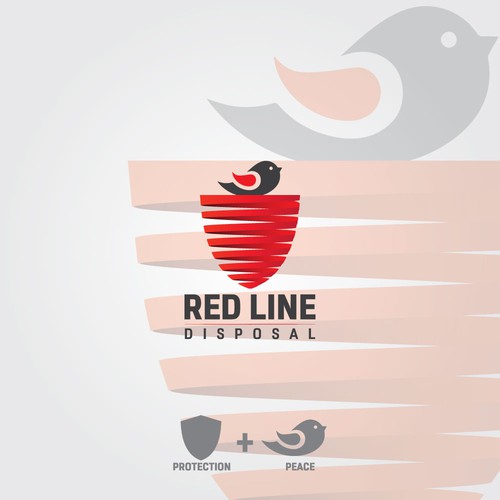 RED LINE-ontwerp door ROMOOZE