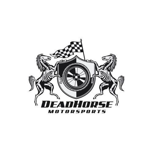 Dead Horse Motorsports Logo Redesign Design by Shaina Chute