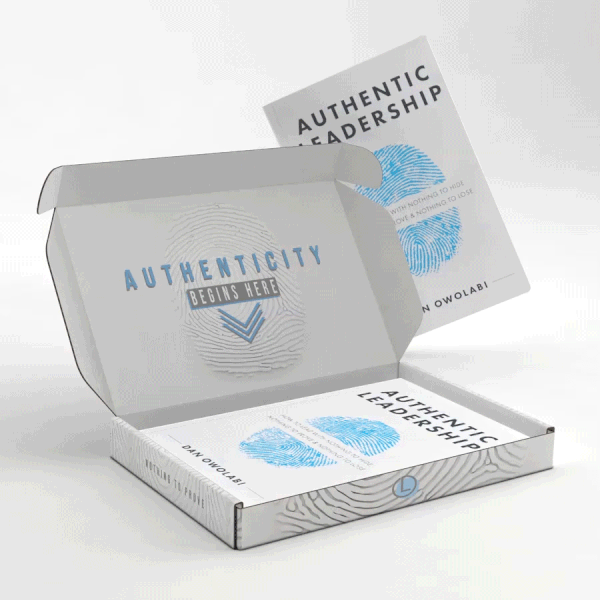 Sleek Shipping Box For Book