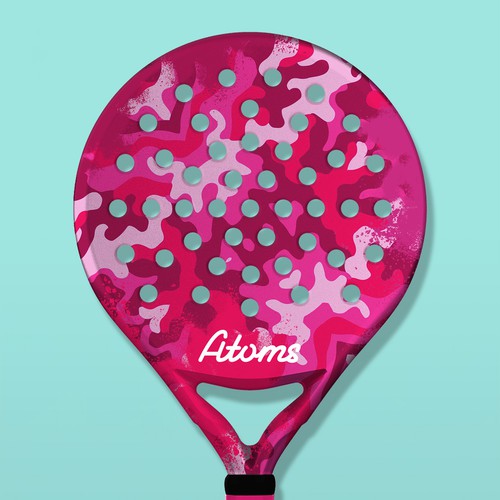 Padel Racket Design Competition. Design by ScottTierneyCreative