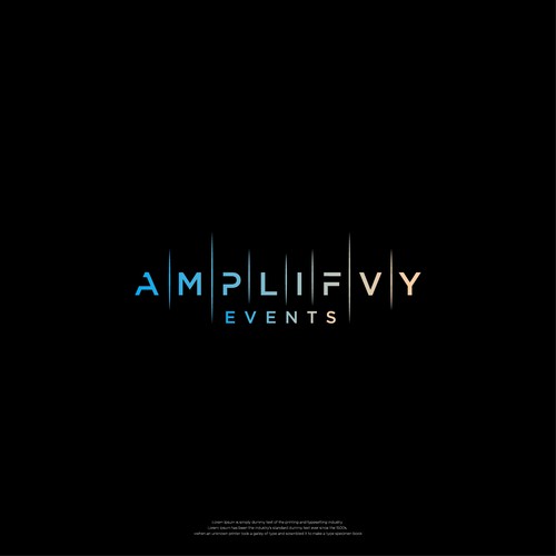 Amplify Logo Design by axtR