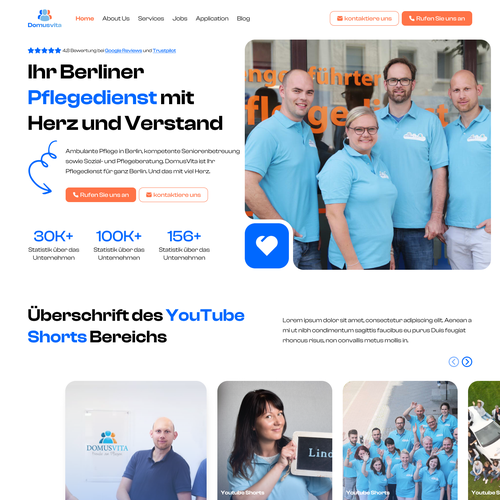 WordPress theme design contest entry by M. Yassir