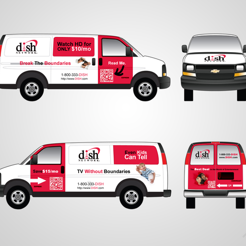 V&S 002 ~ REDESIGN THE DISH NETWORK INSTALLATION FLEET Design por kotan