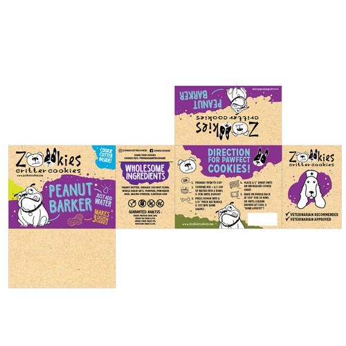 Zookies Cookies Product packaging contest