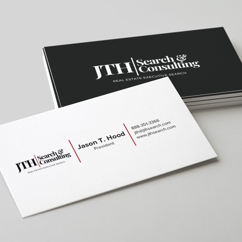 Business Card Design for Executive Search Firm Design by Birendra Chandra Das