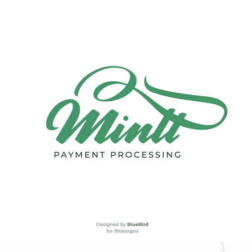 "Urban Trendsetter: Create a Stylish & Bold Logo for Mintt Payment Solutions - Design by BlueBird®