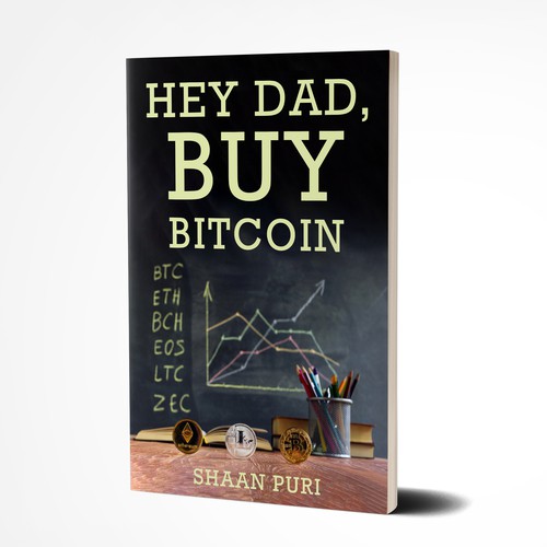 Bitcoin Book Cover Contest! Design by Sann Hernane