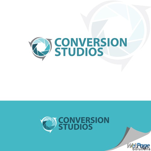 logo design for "conversion studios" photography studio Design by WebPagesol