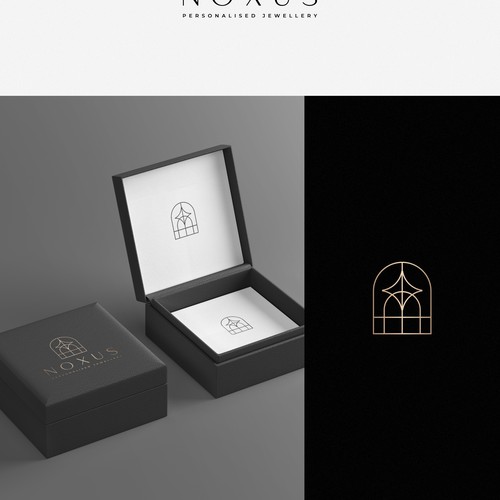 Searching for a unique precious logo which should represent a high quality jewellery brand. Design by Double M Studio