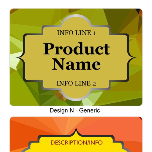 Design Create product label templates for Avery di BidHawk