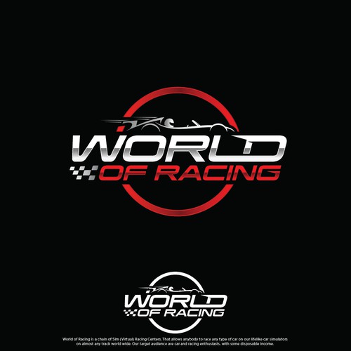 Design an exciting racing logo for virtual racing centers Design by pianpao