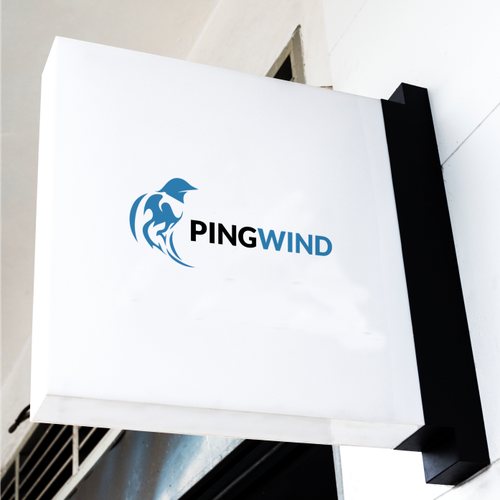 PingWind Inc. Logo Contect Design by wiyadi_mulyo