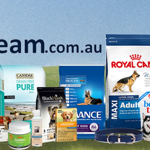 EASY facebook cover photo for an ONLINE PET STORE. Design by Grafikkstudio