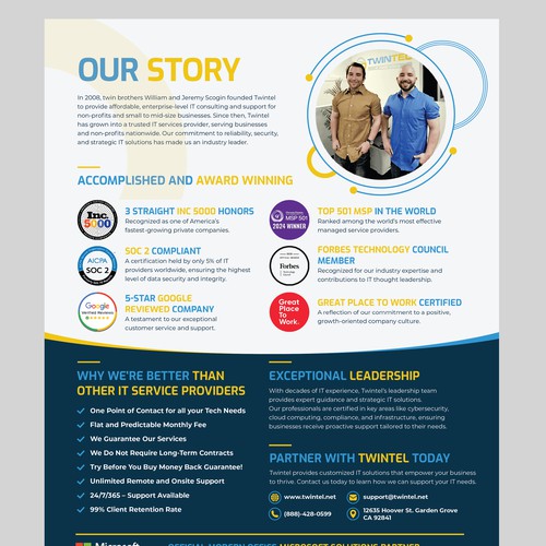 Twintel Service Advertisement Design by velvetmade