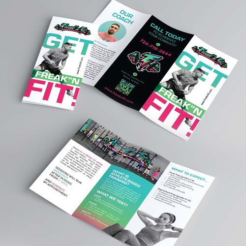 Gym Brochure Design by M A D H A N