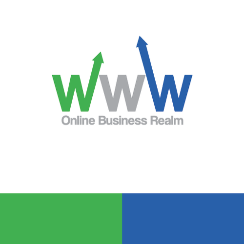 Logo Needed For A New Brand/Website Online Business Realm Logo