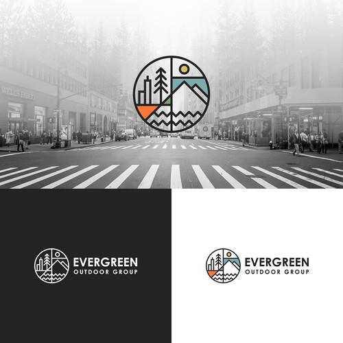 New Outdoor-Lifestyle agency // EVERGREEN outdoor group Design by Anut Bigger