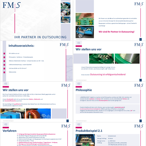 PowerPoint template contest entry by Prodigy Dezign