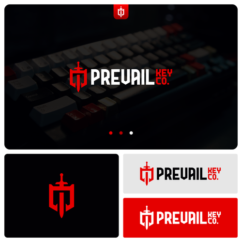 Custom mechanical keyboard vendor needs logo and brand refresh Design by Rudest™