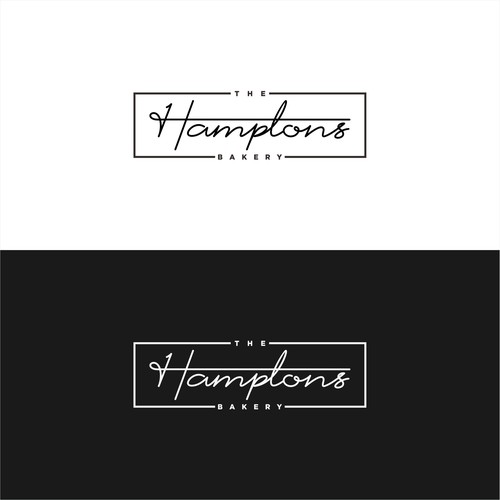 The Hamptons Bakery Logo Design by muha.dsgn