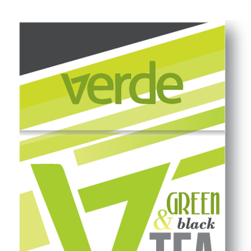 Verde Green Tea Cigarette Box Design Design by Gal 2:20