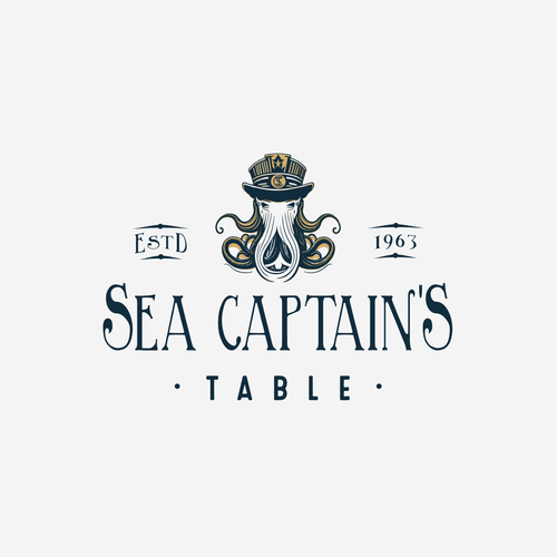 Sea Captain's Table Logo Design Design by DAROSE