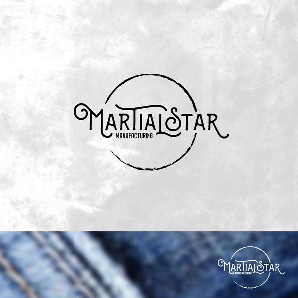 Design by Aurora Sparkle titled "Vintage typographic logo concept"