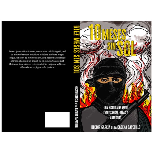 Book cover contest entry by Manuel Roca