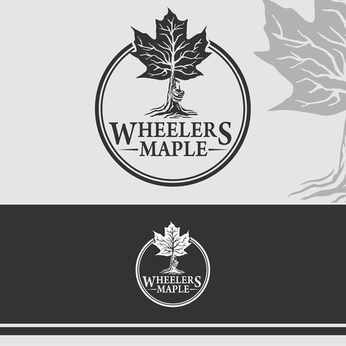 Make a logo as sweet as our maple syrup! Diseño de novanandz