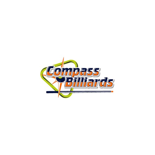 Design a Pool Hall Sign for Compass Billiards Design by Jul-D